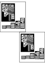 Premium Bridal Mehndi Stencil | D2-Black - Image 3