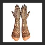 Premium Bridal Mehndi Stencil (Copy) - Image 2
